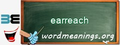 WordMeaning blackboard for earreach